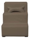 Ver imagem 4 de Escadinha Escada Pet 3 Degraus Rampa para Cama Sofá Suede:Capuccino/3 Degraus