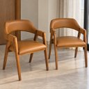 Ver imagem 1 de Kit 2 Lux Poltronas Sala de Estar & Escritório Ergônomicas Design Versátil em Durango Macau
