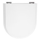 Ver imagem 1 de Assento Laqueado Calypso Branco Tampa para Vaso Incepa Mdf