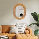 Ver imagem 2 de Espelho Decorativo Nature Taboa 60x80cm Oblongo