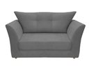 Ver imagem 1 de Namoradeira Decorativa Isis Suede Cinza Pés Madeira Ms Decor