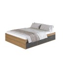 Ver imagem 2 de Cama de Casal com 6 Gavetas Genebra 188x138cm