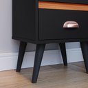 Ver imagem 7 de Kit Casa Completa Mesa Cabeceira Lateral Cama Sapateira Compacta Organizadora 12 Pares Calçados-rpm