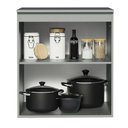 Ver imagem 7 de Balcão de Cozinha 60cm 1 Porta Suspenso Nice Madesa