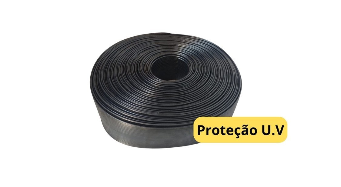 Protetor Fechamento de Portão Grade Varanda Cerca 50 Mts Limitador de Grama - 5