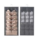 Ver imagem 3 de Cabide Organizador Dupla Face Porta Sutia 24 Bolsos Colmeia Divisorias Closet Joias Guarda Roupa Mul