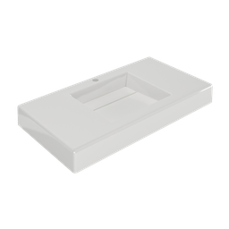Conjunto para Banheiro Nicole 60 Cm com Lavatório e Espelheira - Fabribam Gabinetes - 7