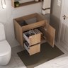 Conjunto para Banheiro Nicole 60 Cm com Lavatório e Espelheira - Fabribam Gabinetes - 4