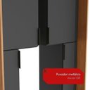Ver imagem 7 de Conjunto de Escritório Completo com LED 7 Peças 8 Portas 173CMX52,5CMX230CM Linha Liga Modulado