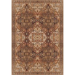 Tapete P/ Sala E Quarto Marrom Antiderrapante 200X140Cm - 2