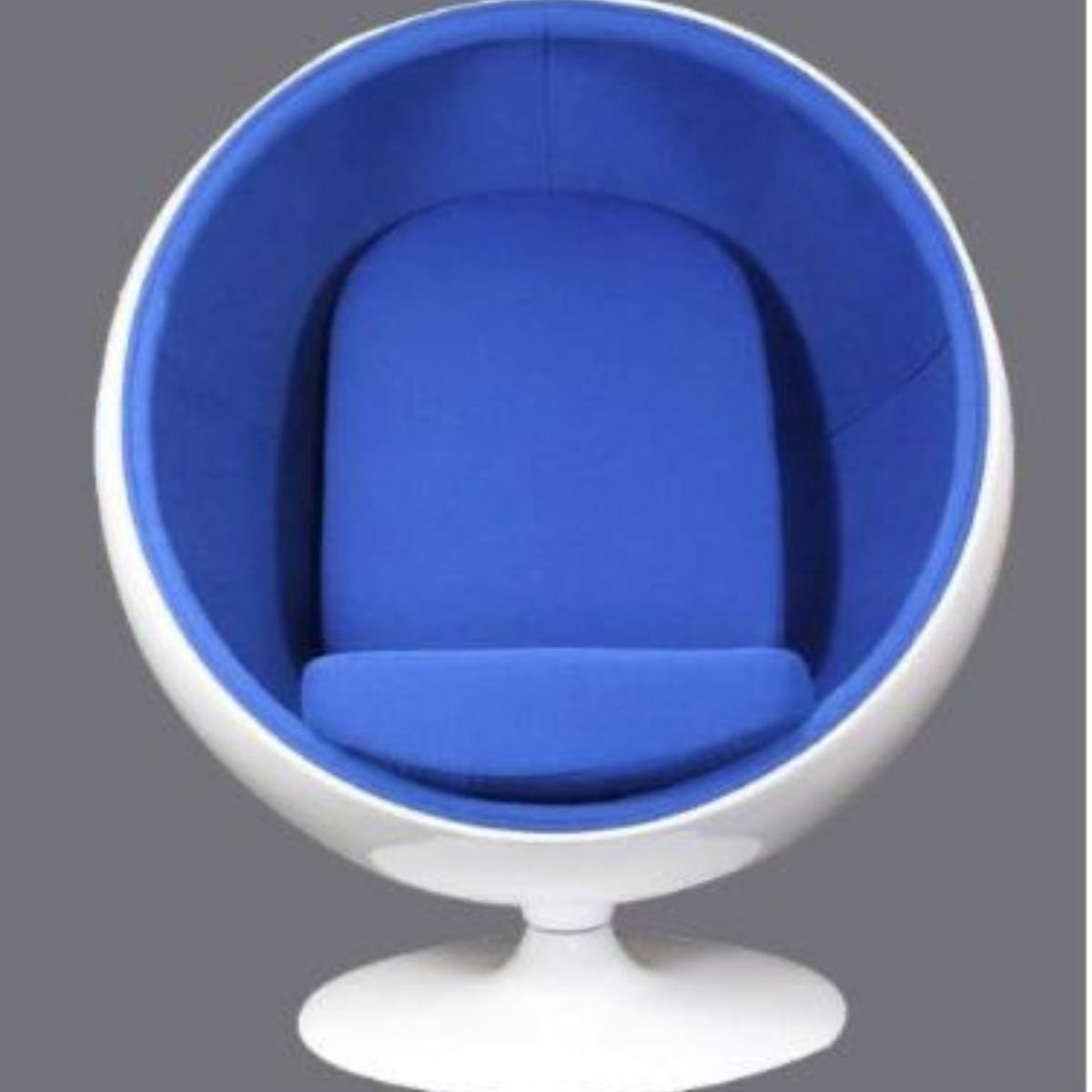Poltrona Ball Chair Azul Linn Design Decor - 4