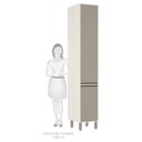 Ver imagem 4 de Paneleiro de Cozinha 40 Cm 2 Portas 4 Prateleiras Linea Luciane Móveis