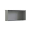 Ver imagem 4 de Armário Aéreo para Cozinha 80cm Americana Cinza Crystal
