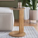 Ver imagem 2 de Mesa Apoio Sofa Chanfrada Pe Madeira Hanover 28020 Artesano