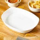 Ver imagem 5 de Jogo com 3un Assadeiras Travessas de Vidro Brancas Grandes P/ Forno Carine