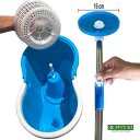 Ver mais imagens de Mop Limpeza Melhor Rodo Balde Giratorio 360 Lava Seca Turbo:roxo