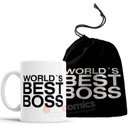 Ver imagem 1 de Caneca World´S Best Boss - The Office + Saquinho