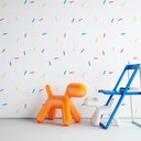 Ver imagem 1 de Papel de Parede Infantil - Granulado Colorido Arte Destaque 3 Metros