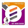 Elastico Exercicio Mini Band com 3 Níveis Fl35 Hidrolight - 2