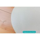 Ver imagem 6 de Mesa para Cozinha Dobrável - 216 Prata/courino Branco - Carraro