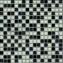 Ver imagem 1 de Papel de Parede Decorativo Pastilhas Preto e Branco - 2,50m