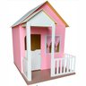 Casinha de Brinquedo Infantil de Madeira MDF com Cercado e Telhado - 3