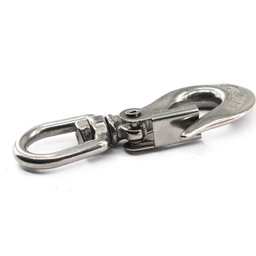 Mosquetão Gancho com Destorcedor Inox 6mm - 4