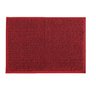 Tapete de Banheiro Antiderrapante Vermelho Bordo 40x60cm Microfibra Bolinha - 2