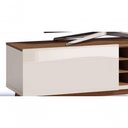 Ver imagem 3 de Rack com Painel Classic Ad 1.4 Freijó com Off White - Imcal Móveis