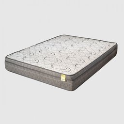 Colchão Casal Apolospuma De Espuma D-45 Dreemy Mega 138x188x25cm Cinza Com Branco ApoloSpuma - 1 Colchão Casal Apolospuma De Espuma D-45 Dreemy Mega 138x188x25cm Cinza Com Branco ApoloSpuma - 1