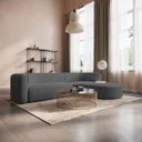 Ver imagem 2 de Sofá Modular Celinne Luxuoso Sala de Estar Decoração Luxo 265cm Suede