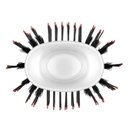 Ver imagem 6 de Escova Secadora Mondial White Rose 1300w Es-50 Bivolt