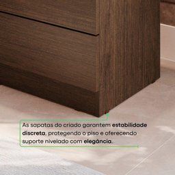 Mesa de Cabeceira Paris - Mais Móveis New Canion - 4