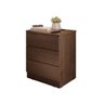 Mesa de Cabeceira Paris 3 Gavetas – Design Moderno em Mdp – Mais Móveis - 2