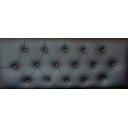 Ver imagem 2 de Poltrona Booth 1,00cm com Baú Preta Capitone Costurado