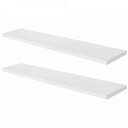 Ver imagem 1 de Prateleira Simples Branca 80x20 Cm com Suporte em Mdf