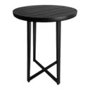 Ver imagem 1 de Mesa Bistro Tulipa Preto para Área Externa