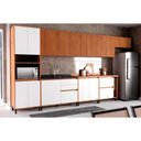 Ver imagem 4 de Armário Aéreo P/ Cozinha Denver Ph 3104 C/ 1 Porta Basculante Ripada 80cm Freijo Rocks - Herval