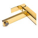 Ver imagem 5 de Torneira Bica Alta para Banheiro/Lavabo/Pia Luxo Dourado