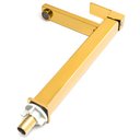 Ver imagem 5 de Torneira Bica Alta banheiro/lavabo/pia Luxo Dourado