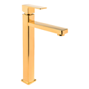Ver imagem 1 de Torneira Bica Alta para Banheiro/Lavabo/Pia Luxo Dourado