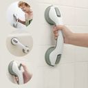 Ver mais imagens de Alça Barra de Apoio Com Ventosa Acessivel Gestante Idosos Crianças Acessibilidade Porta Armario