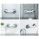 Ver imagem 5 de Alça Barra de Apoio Com Ventosa Acessivel Gestante Idosos Crianças Acessibilidade Porta Armario