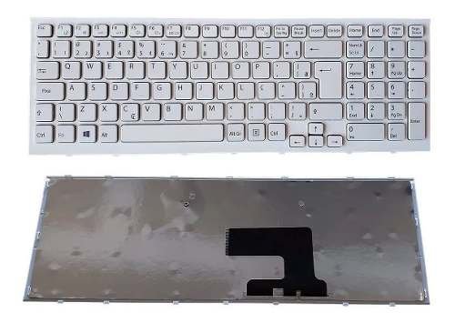 Tastiera italiana bianca per Sony Vaio PCG-71911M serie 148971441 completa di frame