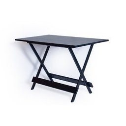 Mesa Dobrável com 6 Cadeiras Estofadas 120x70 Creme - 2