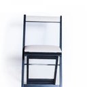 Ver imagem 4 de Mesa Dobrável com 6 Cadeiras Estofadas 120x70 Creme