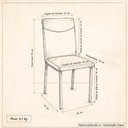 Ver imagem 7 de Kit de 2 Cadeiras Estofada para Mesa Jantar Cozinha Moderna - Preto