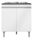 Ver imagem 1 de Balcão Multiuso Cooktop Andreia P/ 4 ou 5 Bocas - Ajl Móveis