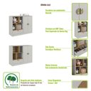 Ver imagem 5 de Quarto Infantil com Cama de Solteiro Montessoriana com Led e