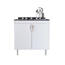 Ver imagem 1 de Balcão para Cooktop de Cozinha 2 Portas Turim para Cooktop 5 Bocas Movelove